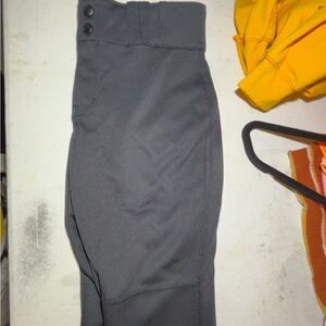 Black softball pants